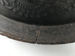 Antique Japanese Cast Iron Kettle Chagama Water Pot Tea Ceremony Floral C36-KT - Kettle-chidorivintage.com