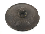 Antique Japanese Cast Iron Kettle Chagama Water Pot Tea Ceremony Floral C36-KT - Kettle-chidorivintage.com