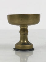Japanese Buddhist Altar Fitting Brass Rice Offering Cup Vtg Butsugu Gold BA943-OT - Buddhist-chidorivintage.com