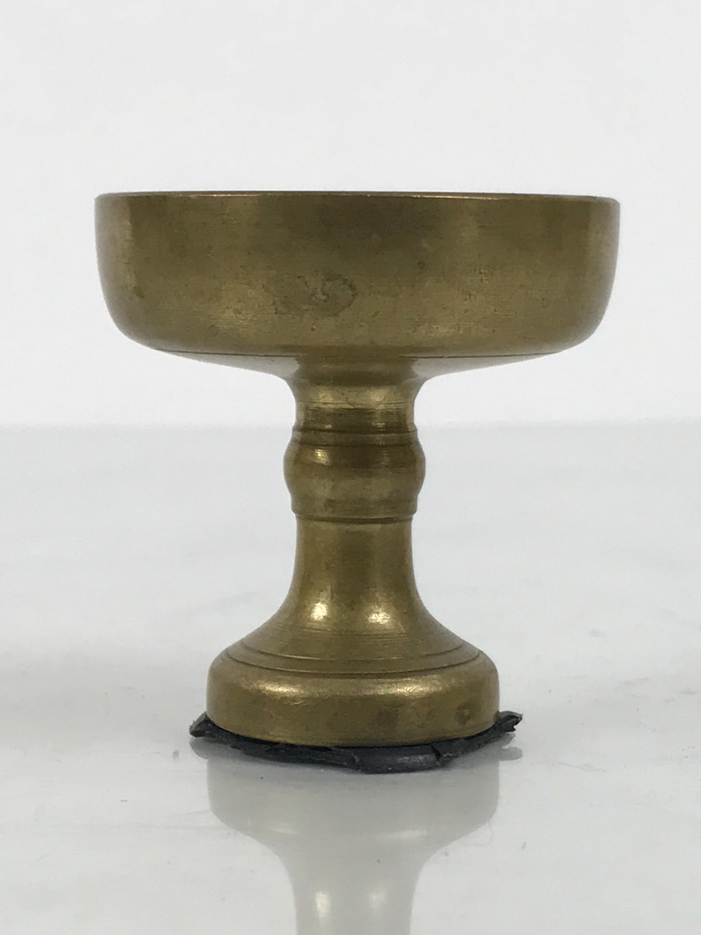 Japanese Buddhist Altar Fitting Brass Rice Offering Cup Vtg Butsugu Gold BA943-OT - Buddhist-chidorivintage.com
