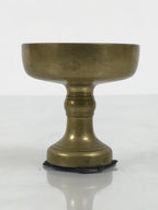 Japanese Buddhist Altar Fitting Brass Rice Offering Cup Vtg Butsugu Gold BA943-OT - Buddhist-chidorivintage.com