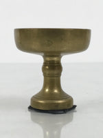 Japanese Buddhist Altar Fitting Brass Rice Offering Cup Vtg Butsugu Gold BA943-OT - Buddhist-chidorivintage.com