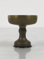 Japanese Buddhist Altar Fitting Brass Rice Offering Cup Vtg Butsugu Gold BA944-OT - Buddhist-chidorivintage.com