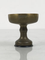 Japanese Buddhist Altar Fitting Brass Rice Offering Cup Vtg Butsugu Gold BA944-OT - Buddhist-chidorivintage.com