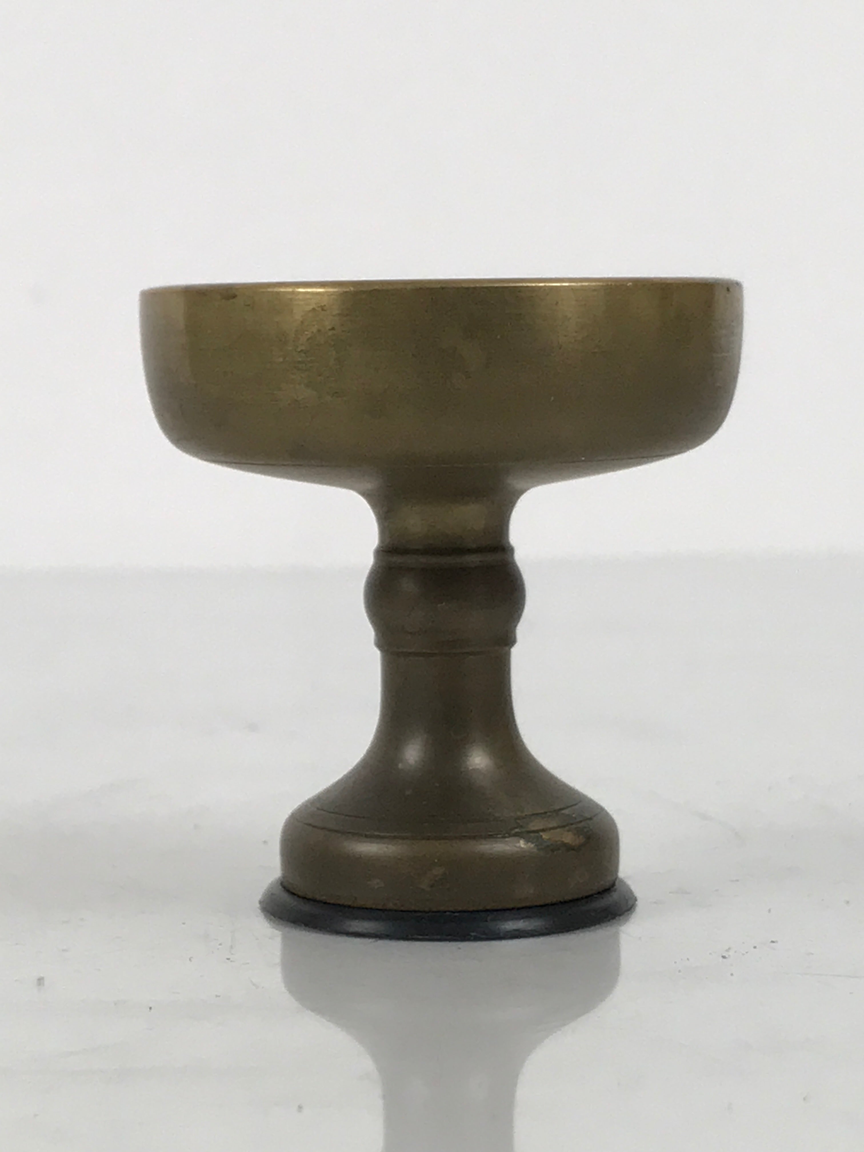 Japanese Buddhist Altar Fitting Brass Rice Offering Cup Vtg Butsugu Gold BA944-OT - Buddhist-chidorivintage.com