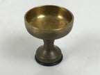 Japanese Buddhist Altar Fitting Brass Rice Offering Cup Vtg Butsugu Gold BA944-OT - Buddhist-chidorivintage.com