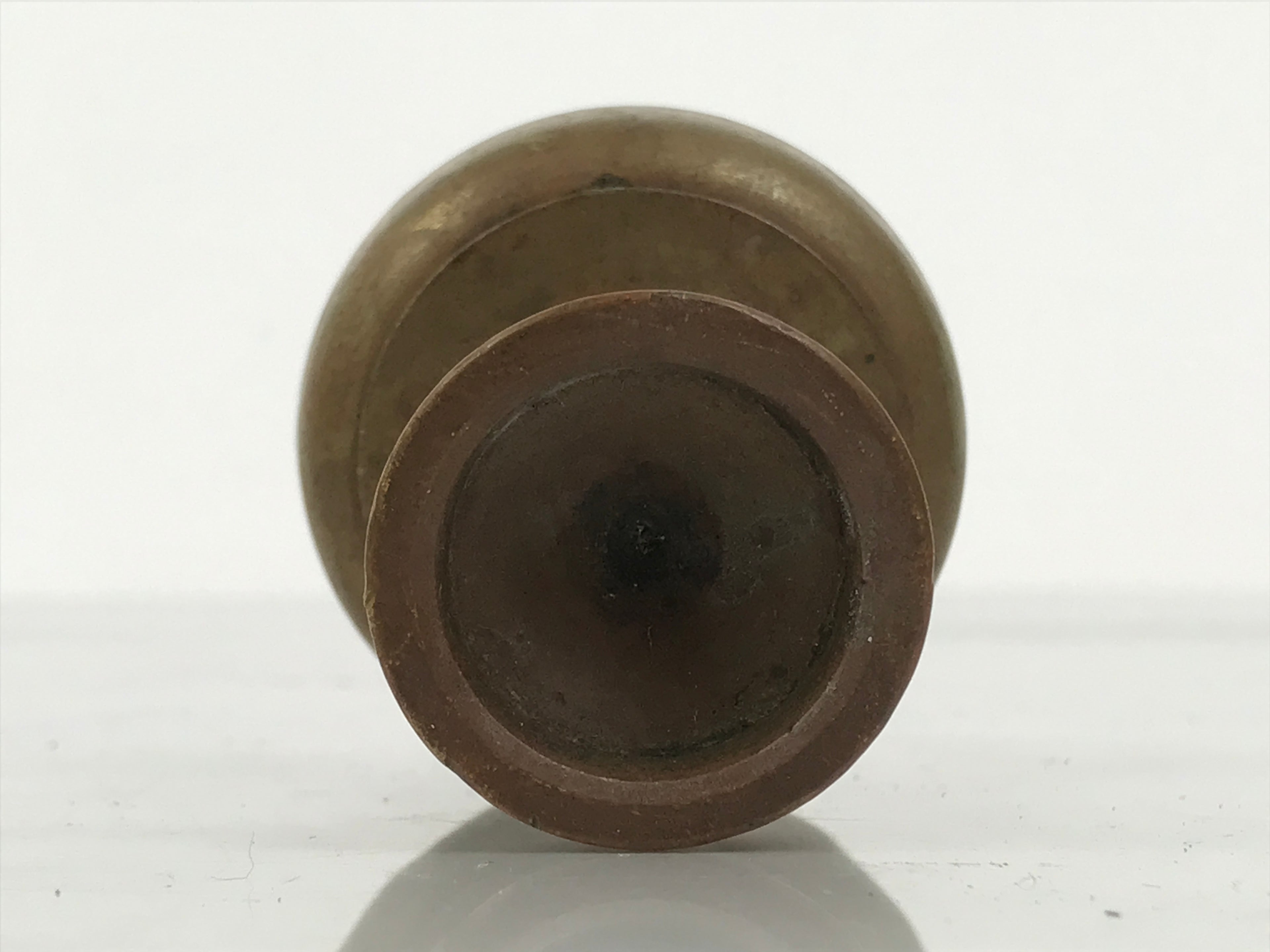 Japanese Buddhist Altar Fitting Brass Rice Offering Cup Vtg Butsugu Gold BA945-OT - Buddhist-chidorivintage.com