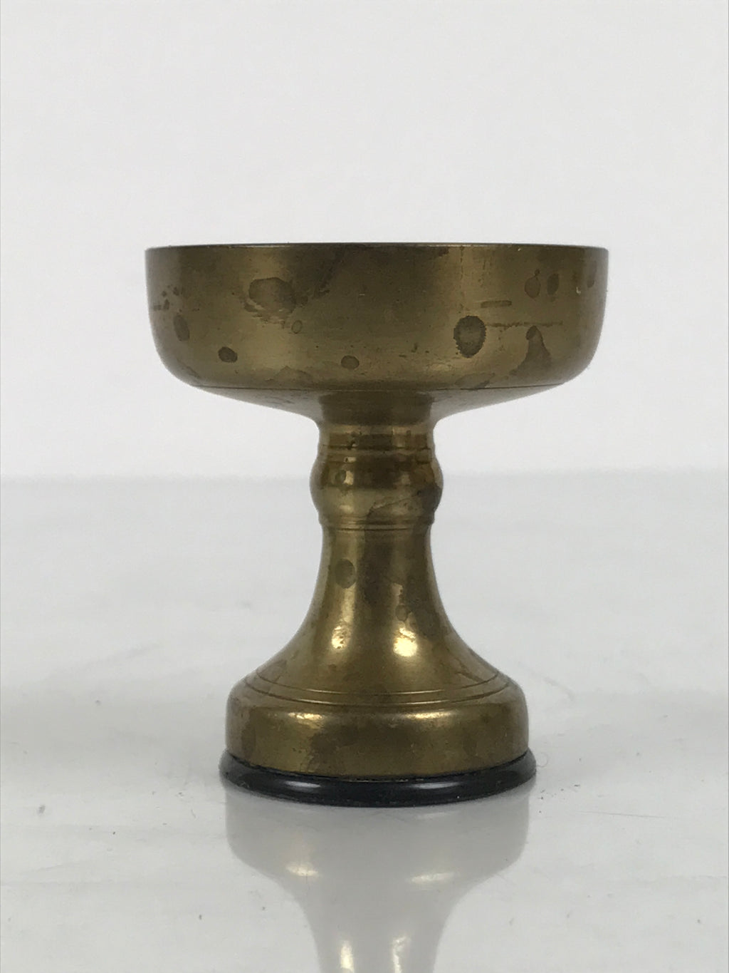 Japanese Buddhist Altar Fitting Brass Rice Offering Cup Vtg Butsugu Gold BA946-OT - Buddhist-chidorivintage.com
