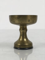 Japanese Buddhist Altar Fitting Brass Rice Offering Cup Vtg Butsugu Gold BA946-OT - Buddhist-chidorivintage.com