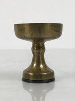 Japanese Buddhist Altar Fitting Brass Rice Offering Cup Vtg Butsugu Gold BA946-OT - Buddhist-chidorivintage.com