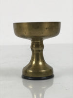 Japanese Buddhist Altar Fitting Brass Rice Offering Cup Vtg Butsugu Gold BA946-OT - Buddhist-chidorivintage.com