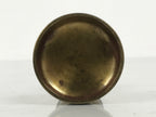 Japanese Buddhist Altar Fitting Brass Rice Offering Cup Vtg Butsugu Gold BA946-OT - Buddhist-chidorivintage.com