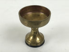 Japanese Buddhist Altar Fitting Brass Rice Offering Cup Vtg Butsugu Gold BA946-OT - Buddhist-chidorivintage.com