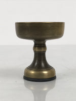 Japanese Buddhist Altar Fitting Brass Rice Offering Cup Vtg Butsugu Gold BA947-OT - Buddhist-chidorivintage.com