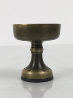 Japanese Buddhist Altar Fitting Brass Rice Offering Cup Vtg Butsugu Gold BA947-OT - Buddhist-chidorivintage.com