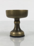 Japanese Buddhist Altar Fitting Brass Rice Offering Cup Vtg Butsugu Gold BA947-OT - Buddhist-chidorivintage.com