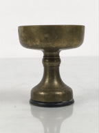 Japanese Buddhist Altar Fitting Brass Rice Offering Cup Vtg Butsugu Gold BA948-OT - Buddhist-chidorivintage.com