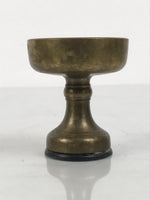 Japanese Buddhist Altar Fitting Brass Rice Offering Cup Vtg Butsugu Gold BA948-OT - Buddhist-chidorivintage.com