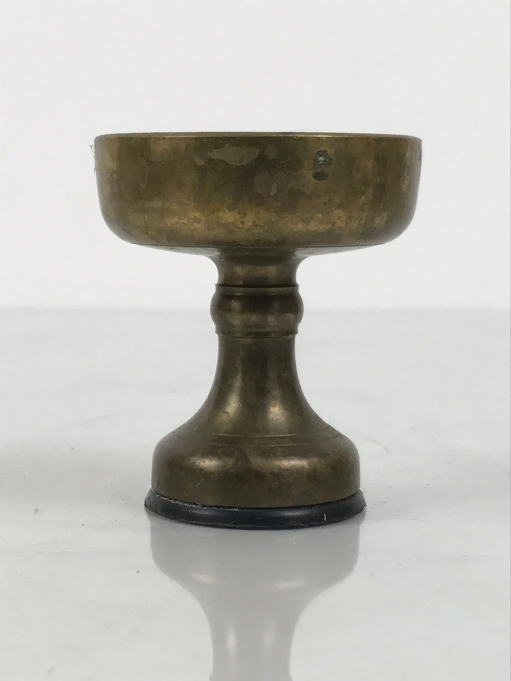 Japanese Buddhist Altar Fitting Brass Rice Offering Cup Vtg Butsugu Gold BA948-OT - Buddhist-chidorivintage.com