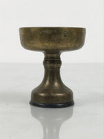 Japanese Buddhist Altar Fitting Brass Rice Offering Cup Vtg Butsugu Gold BA948-OT - Buddhist-chidorivintage.com