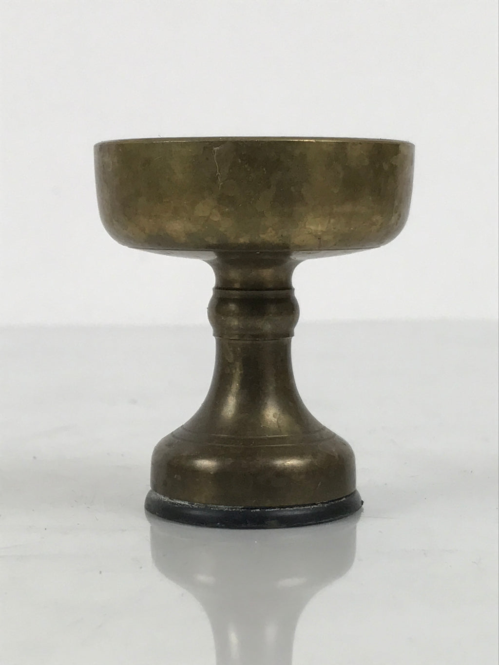 Japanese Buddhist Altar Fitting Brass Rice Offering Cup Vtg Butsugu Gold BA948-OT - Buddhist-chidorivintage.com