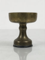 Japanese Buddhist Altar Fitting Brass Rice Offering Cup Vtg Butsugu Gold BA948-OT - Buddhist-chidorivintage.com