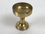 Japanese Buddhist Altar Fitting Metal Rice Offering Cup Vtg Butsugu Gold BA949-OT - Buddhist-chidorivintage.com