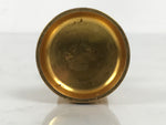 Japanese Buddhist Altar Fitting Brass Rice Offering Cup Vtg Butsugu Gold BA950-OT - Buddhist-chidorivintage.com