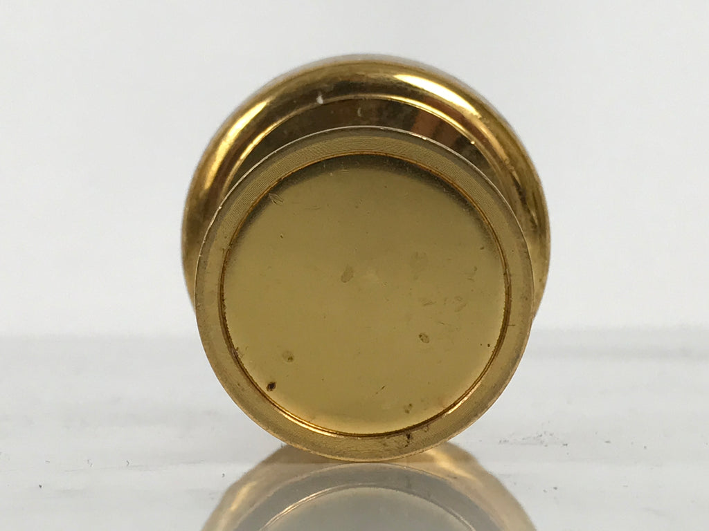 Japanese Buddhist Altar Fitting Brass Rice Offering Cup Vtg Butsugu Gold BA950-OT - Buddhist-chidorivintage.com