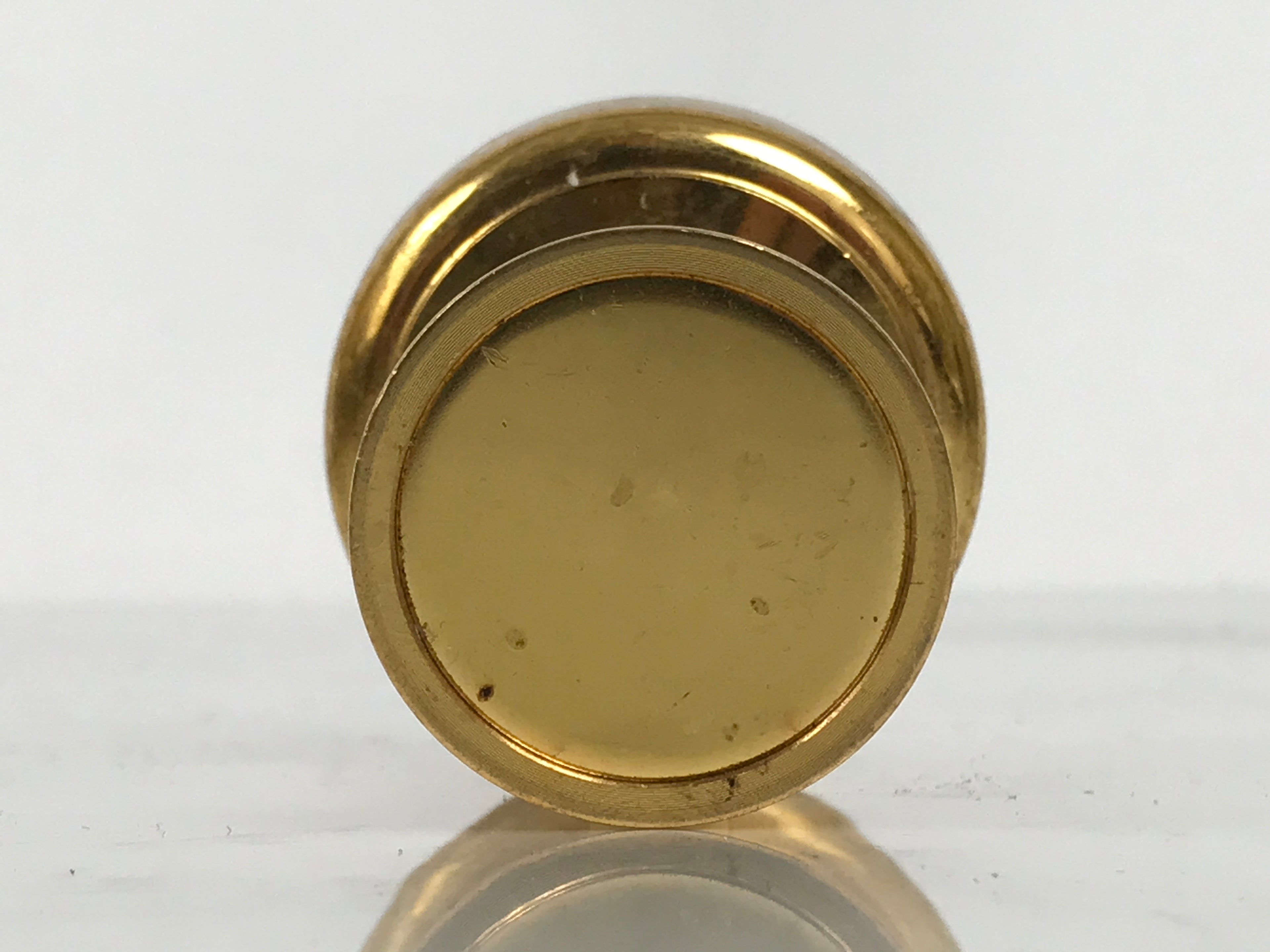Japanese Buddhist Altar Fitting Brass Rice Offering Cup Vtg Butsugu Gold BA950-OT - Buddhist-chidorivintage.com