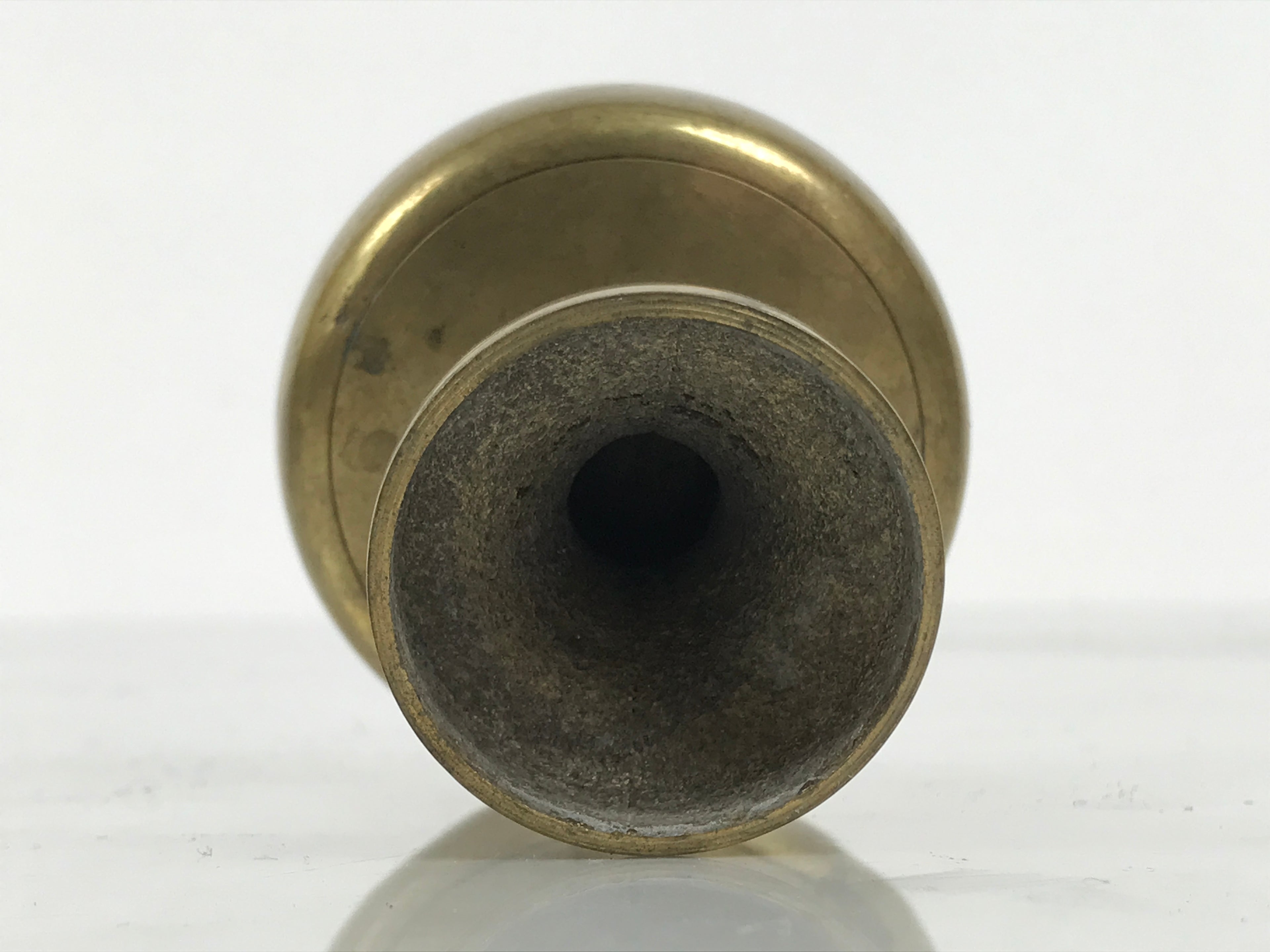 Japanese Buddhist Altar Fitting Brass Rice Offering Cup Vtg Butsugu Gold BA951-OT - Buddhist-chidorivintage.com