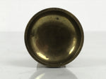Japanese Buddhist Altar Fitting Metal Rice Offering Cup Vtg Butsugu Gold BA952-OT - Buddhist-chidorivintage.com