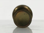 Japanese Buddhist Altar Fitting Metal Rice Offering Cup Vtg Butsugu Gold BA952-OT - Buddhist-chidorivintage.com
