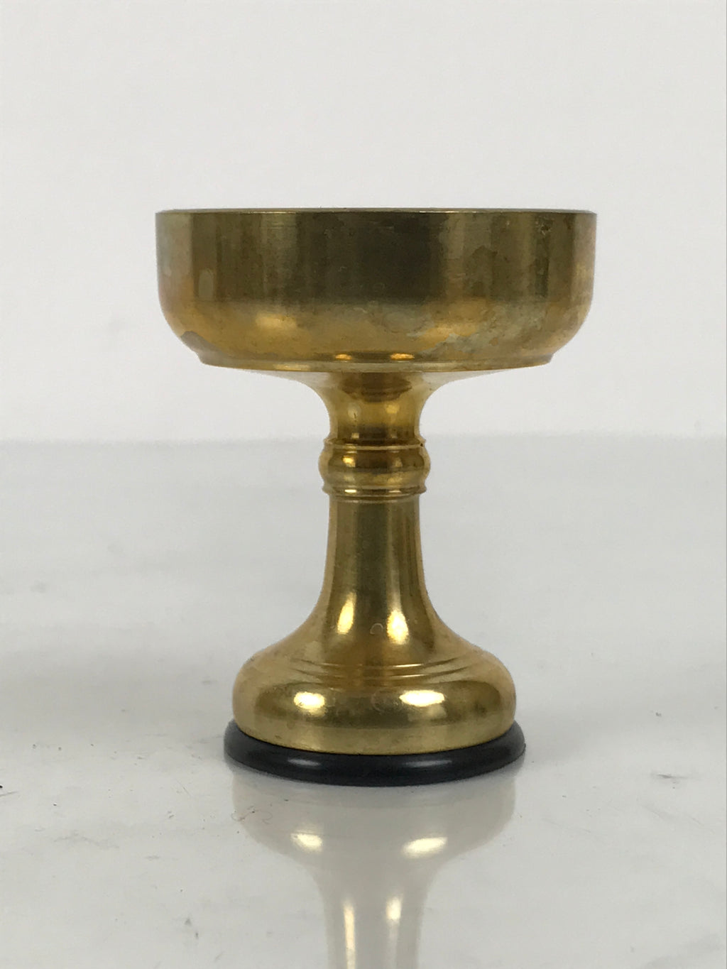 Japanese Buddhist Altar Fitting Brass Rice Offering Cup Vtg Butsugu Gold BA953-OT - Buddhist-chidorivintage.com