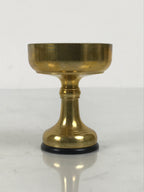 Japanese Buddhist Altar Fitting Brass Rice Offering Cup Vtg Butsugu Gold BA953-OT - Buddhist-chidorivintage.com
