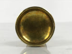 Japanese Buddhist Altar Fitting Brass Rice Offering Cup Vtg Butsugu Gold BA953-OT - Buddhist-chidorivintage.com