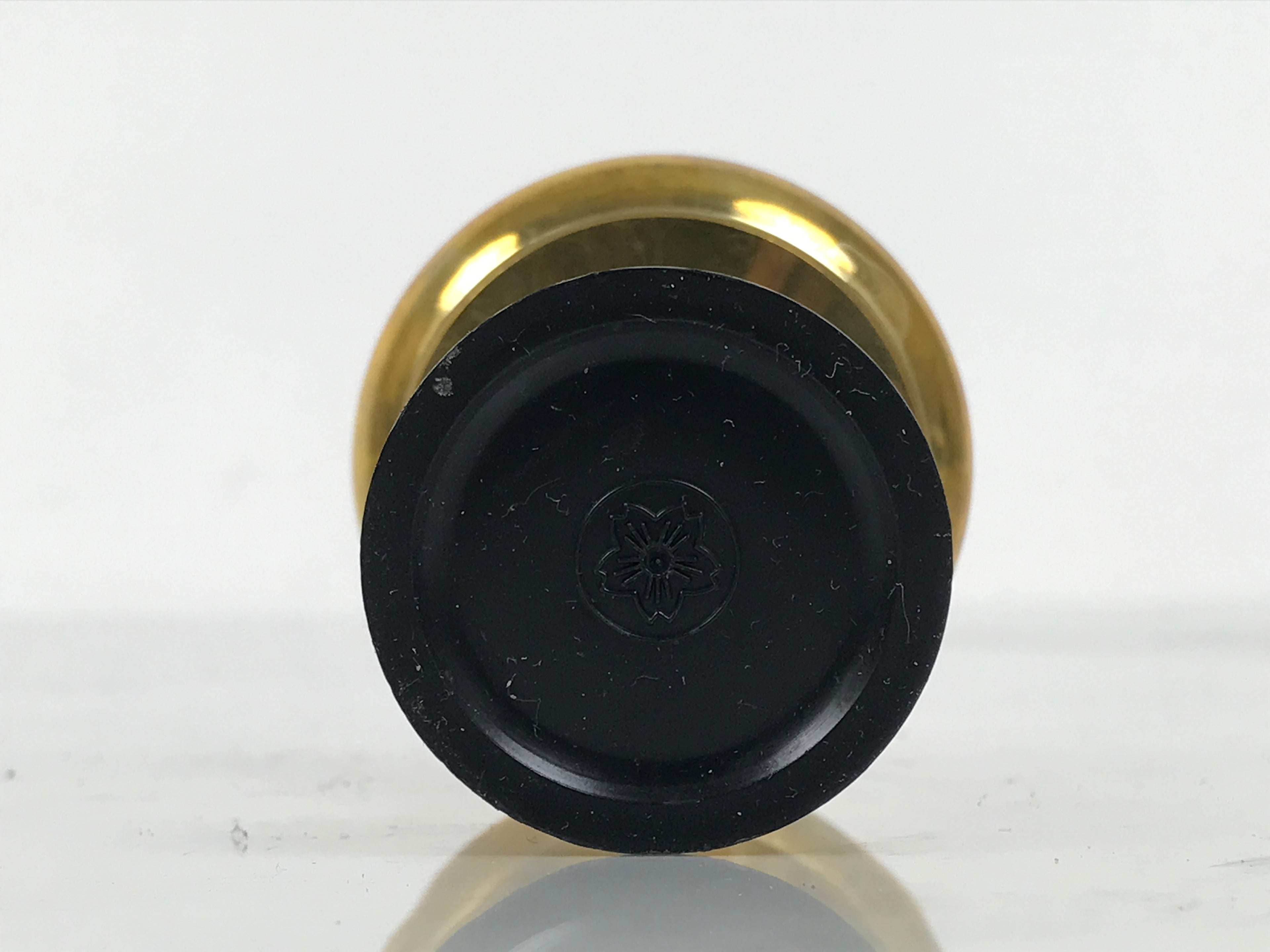 Japanese Buddhist Altar Fitting Brass Rice Offering Cup Vtg Butsugu Gold BA953-OT - Buddhist-chidorivintage.com