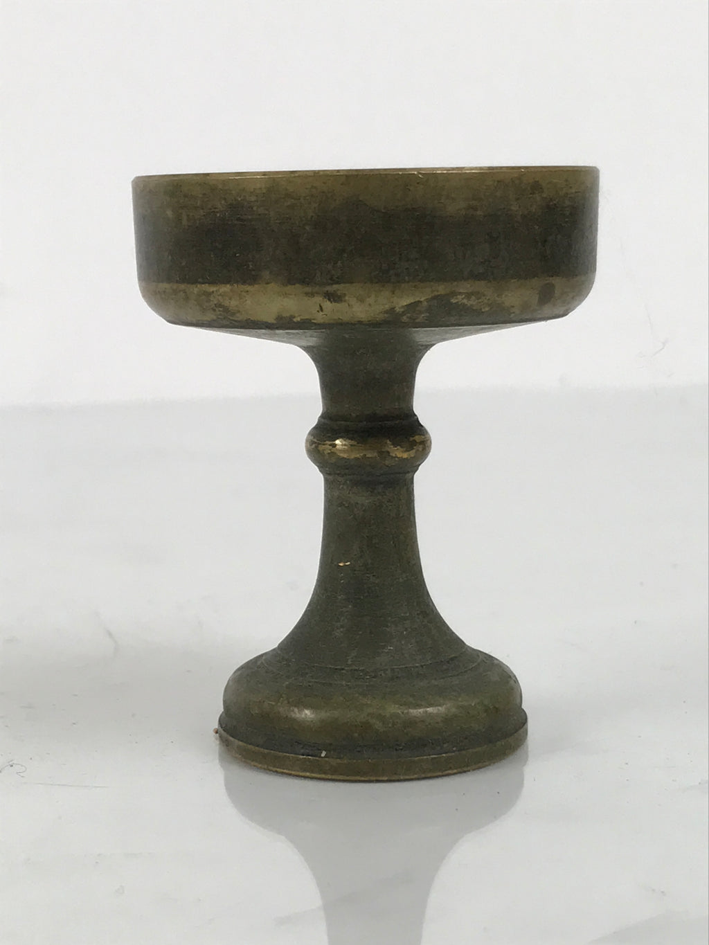 Japanese Buddhist Altar Fitting Brass Rice Offering Cup Vtg Butsugu Gold BA954-OT - Buddhist-chidorivintage.com