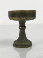 Japanese Buddhist Altar Fitting Brass Rice Offering Cup Vtg Butsugu Gold BA954-OT - Buddhist-chidorivintage.com
