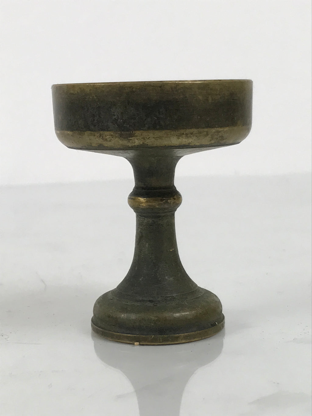 Japanese Buddhist Altar Fitting Brass Rice Offering Cup Vtg Butsugu Gold BA954-OT - Buddhist-chidorivintage.com