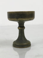 Japanese Buddhist Altar Fitting Brass Rice Offering Cup Vtg Butsugu Gold BA954-OT - Buddhist-chidorivintage.com