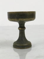 Japanese Buddhist Altar Fitting Brass Rice Offering Cup Vtg Butsugu Gold BA954-OT - Buddhist-chidorivintage.com