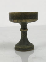 Japanese Buddhist Altar Fitting Brass Rice Offering Cup Vtg Butsugu Gold BA954-OT - Buddhist-chidorivintage.com