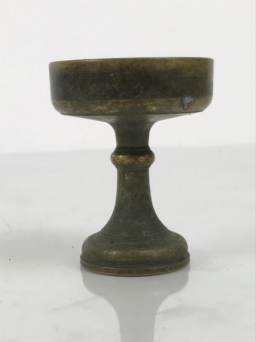 Japanese Buddhist Altar Fitting Brass Rice Offering Cup Vtg Butsugu Gold BA954-OT - Buddhist-chidorivintage.com