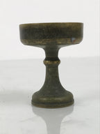 Japanese Buddhist Altar Fitting Brass Rice Offering Cup Vtg Butsugu Gold BA954-OT - Buddhist-chidorivintage.com