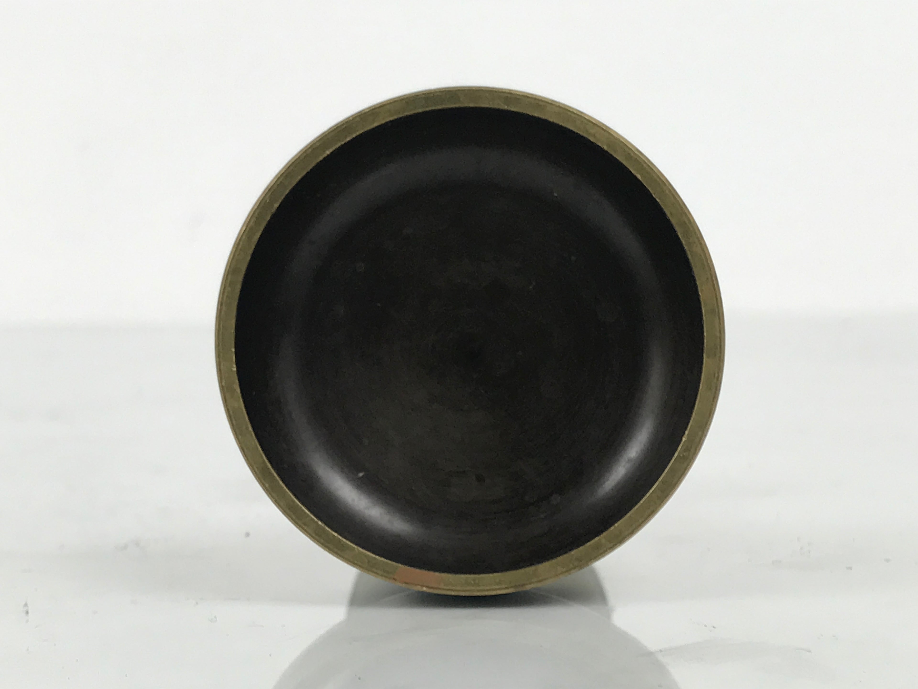 Japanese Buddhist Altar Fitting Brass Rice Offering Cup Vtg Butsugu Gold BA954-OT - Buddhist-chidorivintage.com