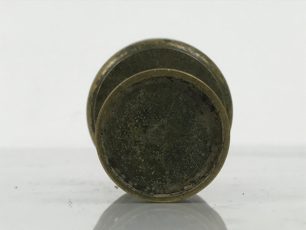 Japanese Buddhist Altar Fitting Brass Rice Offering Cup Vtg Butsugu Gold BA954-OT - Buddhist-chidorivintage.com