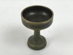 Japanese Buddhist Altar Fitting Brass Rice Offering Cup Vtg Butsugu Gold BA954-OT - Buddhist-chidorivintage.com