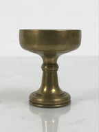Japanese Buddhist Altar Fitting Brass Rice Offering Cup Vtg Butsugu Gold BA955-OT - Buddhist-chidorivintage.com