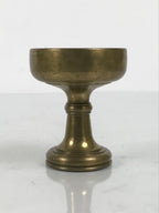 Japanese Buddhist Altar Fitting Brass Rice Offering Cup Vtg Butsugu Gold BA955-OT - Buddhist-chidorivintage.com